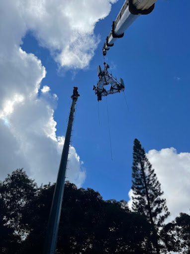 bens crane cell phone tower